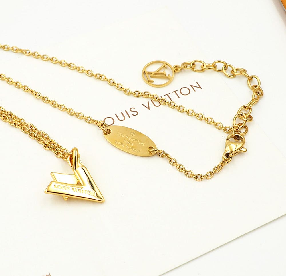 18K Louis Vuitton Volt One Necklace