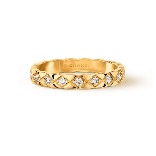 18K  Chanel Coco Crush Mini Diamonds Ring