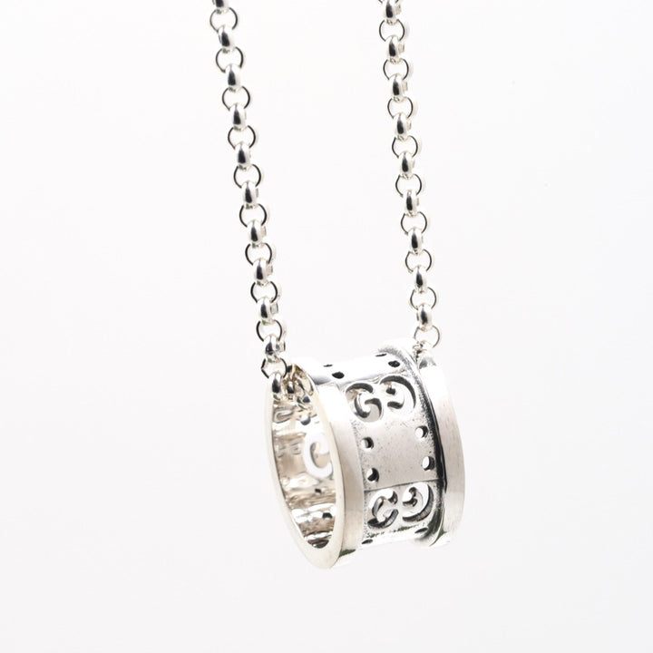 18K Double Gucci Icon Twirl Necklace