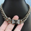 18K  Chanel Diamonds Chain Necklace