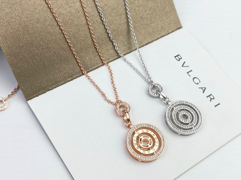 18K BVLGARI Cerchi Astrale Diamond Necklace